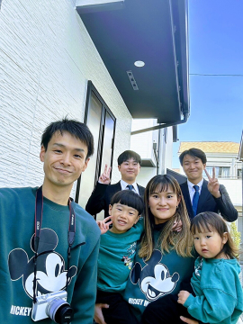 K様とお引き渡しの様子♪