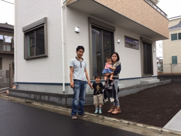 S様ご家族。