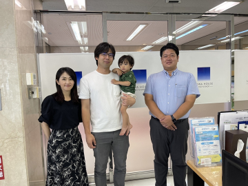 「S様ご家族に合う理想の住まいに出会えました」