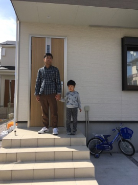 M様ご家族です