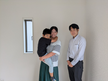 S様ご家族　新築戸建て