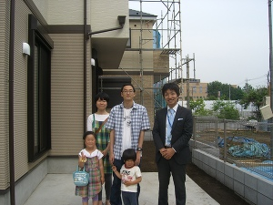 笑顔のステキなご家族