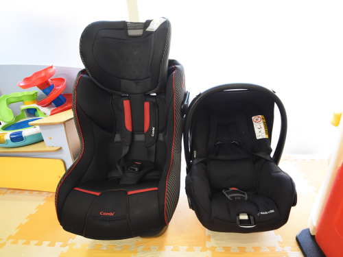 ご案内の際など、安全にお子さまをお車に乗せられます！