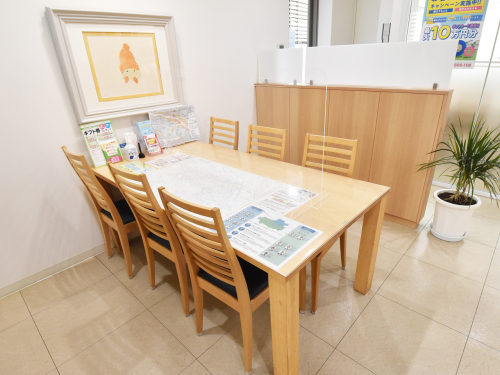 TOWA CAFE（お客様用のお飲み物）をご用意しております。
お気軽にお声がけくださいませ！