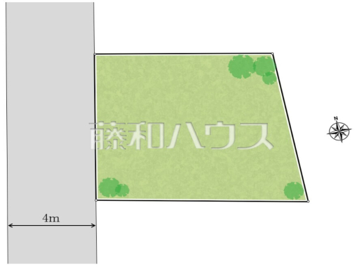 区画図　【東久留米市幸町４丁目】 見学はしたいけど、なかなか時間が取れない・・・そんな方に出勤前や仕事終わりにマイホームを見学できるサポートをいたします。 