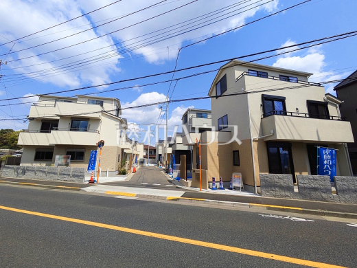 接道状況および現場風景　【三鷹市北野３丁目】