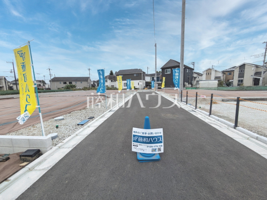 接道状況および現場風景　【八王子市楢原町】