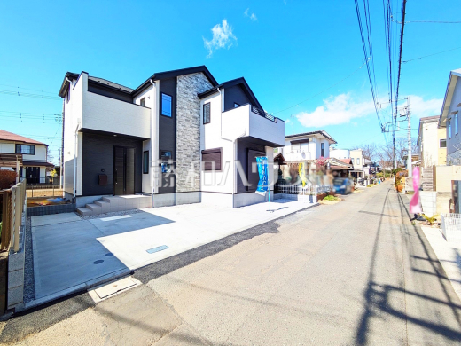 接道状況および現場風景　【立川市幸町６丁目】