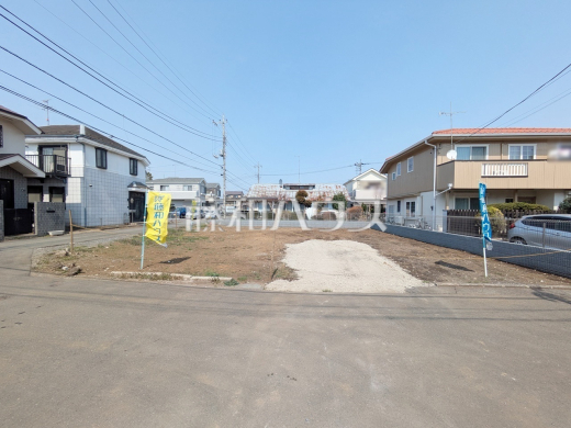 接道状況および現場風景　【立川市若葉町１丁目】
