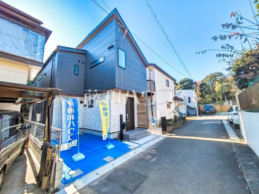 接道状況および現場風景　【東村山市廻田町３丁目】