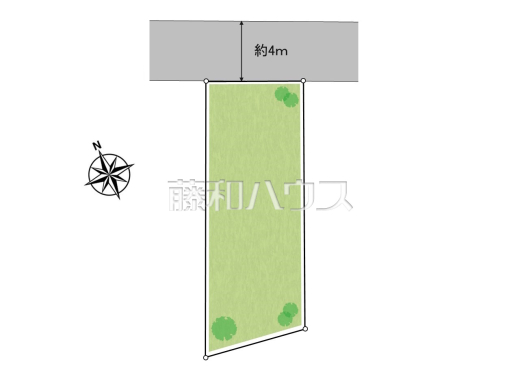 全体区画図　【東村山市廻田町３丁目】