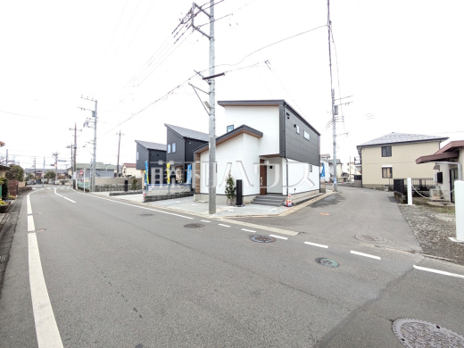 接道状況および現場風景　【東村山市廻田町２丁目】