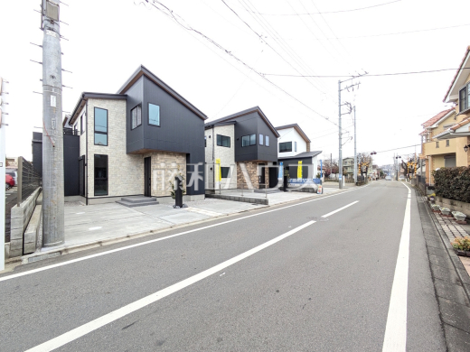 接道状況および現場風景　【東村山市廻田町２丁目】