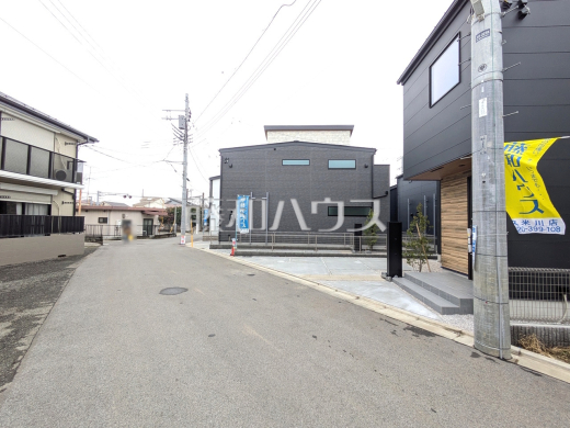 接道状況および現場風景　【東村山市廻田町２丁目】