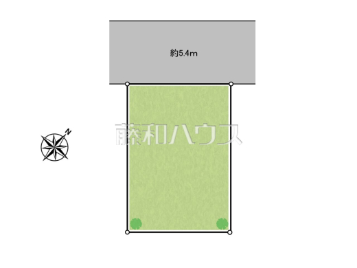 全体区画図　【東村山市青葉町２丁目】
