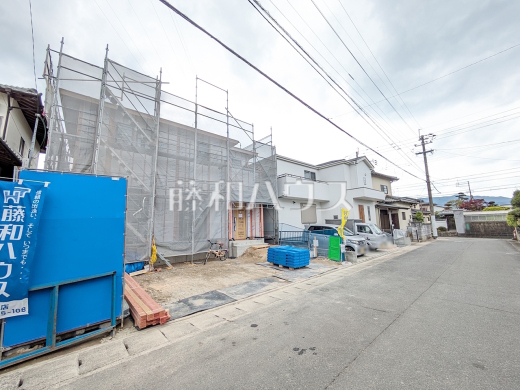 接道状況および現場風景　【福岡市早良区重留１丁目】