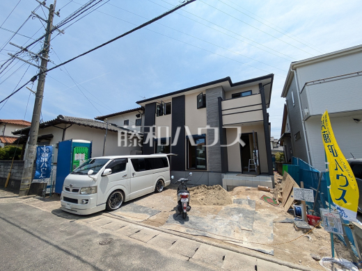 接道状況および現場風景　【福岡市早良区重留１丁目】