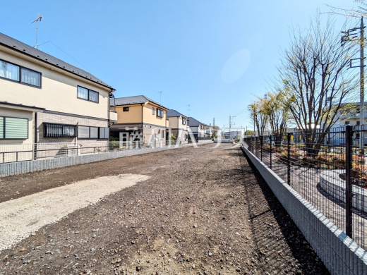 2号地　現地写真　【小平市上水新町１丁目】
