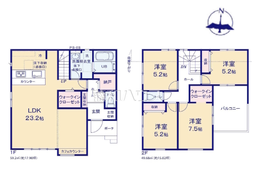 間取図　【福岡市早良区野芥６丁目】