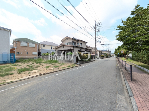 接道状況および現場風景　【八王子市元本郷町４丁目】