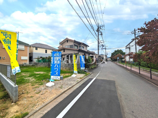 接道状況および現場風景　【八王子市元本郷町４丁目】
