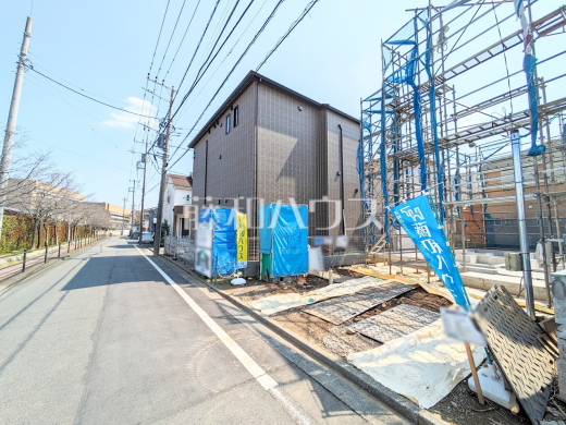接道状況および現場風景　【八王子市元本郷町４丁目】