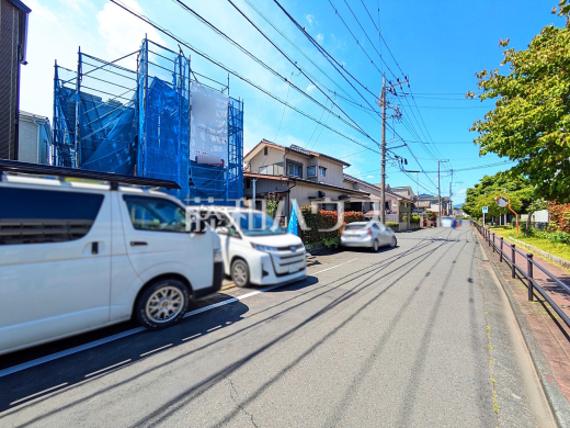 接道状況および現場風景　【八王子市元本郷町４丁目】