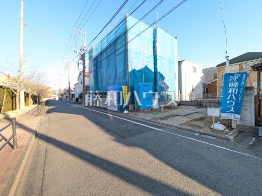 接道状況および現場風景　【八王子市元本郷町４丁目】