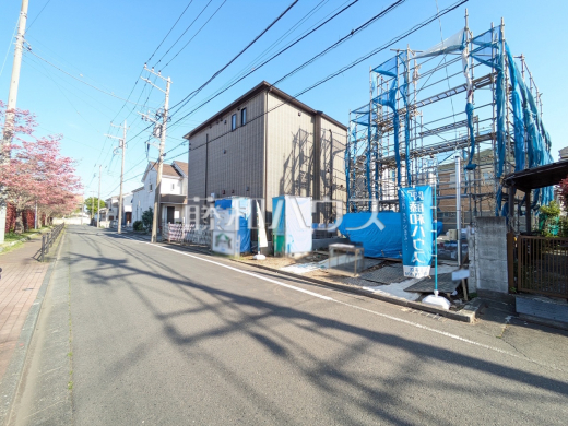 接道状況および現場風景　【八王子市元本郷町４丁目】