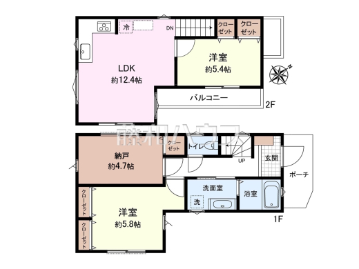 間取図　【日野市東豊田３丁目】