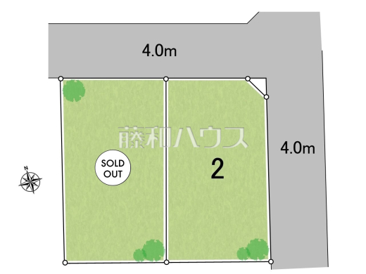 ≪全体区画図≫　物件の事、諸費用の事など、小さな疑問もお気軽にご連絡・ご相談下さい。 　【調布市深大寺北町６丁目】