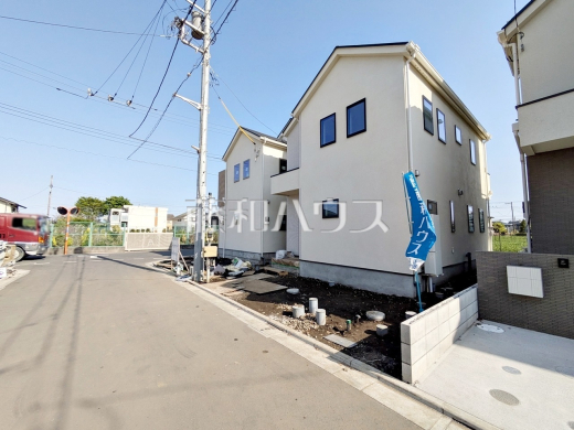 接道状況および現場風景　【三鷹市北野３丁目】