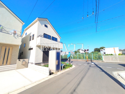 接道状況および現場風景　【三鷹市北野３丁目】