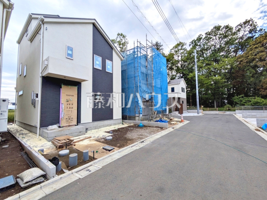 接道状況および現場風景　【三鷹市北野３丁目】