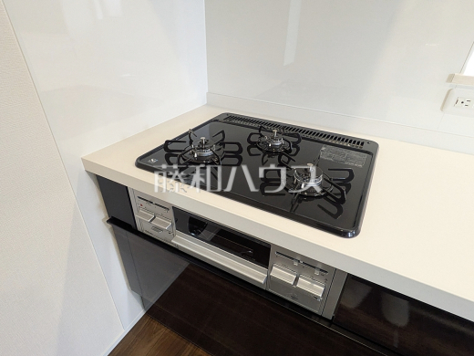 3号棟　キッチンコンロ・グリル　【三鷹市北野３丁目】