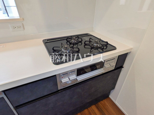 9号棟　キッチンコンロ・グリル　【三鷹市北野３丁目】