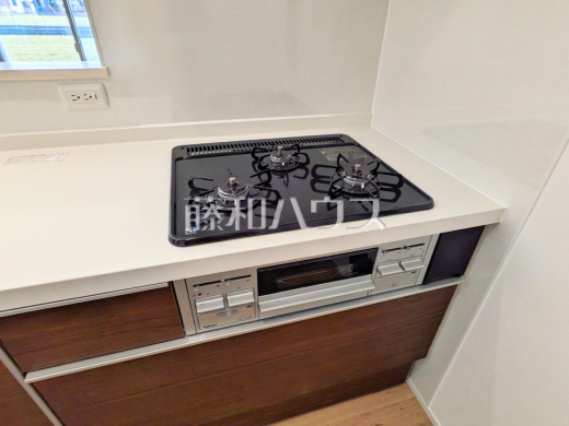 16号棟　キッチンコンロ・グリル　【三鷹市北野３丁目】