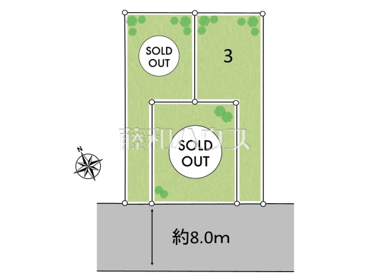 全体区画図　【国立市富士見台１丁目】 周辺環境はもちろん、日当たりや設備仕様など、実際に行ってみないと分からないことも多くございます。営業担当がご案内いたしますので、お気軽にお問い合わせください。 
