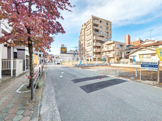 接道状況および現場風景　【国立市富士見台１丁目】