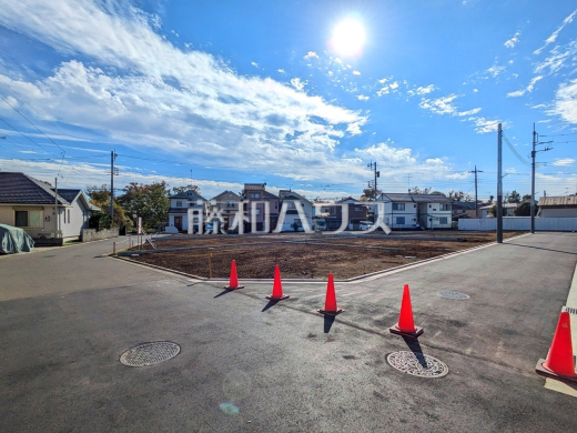 接道状況および現場風景　【立川市砂川町４丁目】