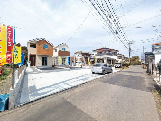 接道状況および現場風景　【八王子市下恩方町】