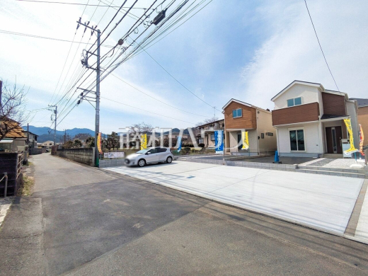 接道状況および現場風景　【八王子市下恩方町】