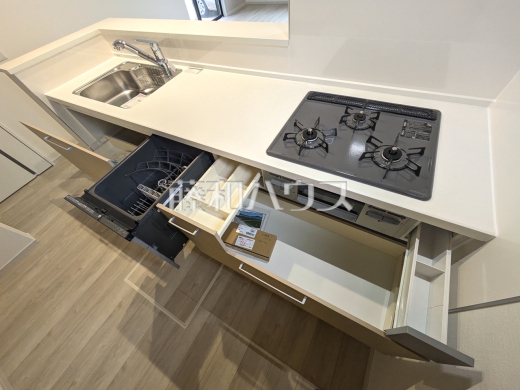 A号棟　キッチンスライド収納　【八王子市子安町１丁目】