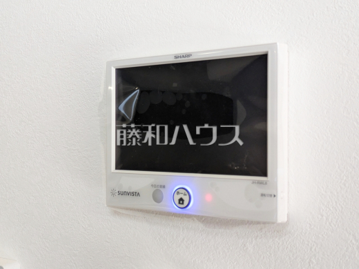 6号棟　太陽光発電システム用のホームモニター　【武蔵村山市大南１丁目】　太陽光をエネルギーに換える「太陽光発電」でエコな暮らしを！　