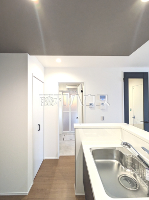 6号棟　キッチン・洗面室　【武蔵村山市大南１丁目】