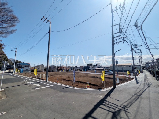 接道状況および現場風景　【調布市佐須町５丁目】