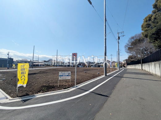 接道状況および現場風景　【調布市佐須町５丁目】