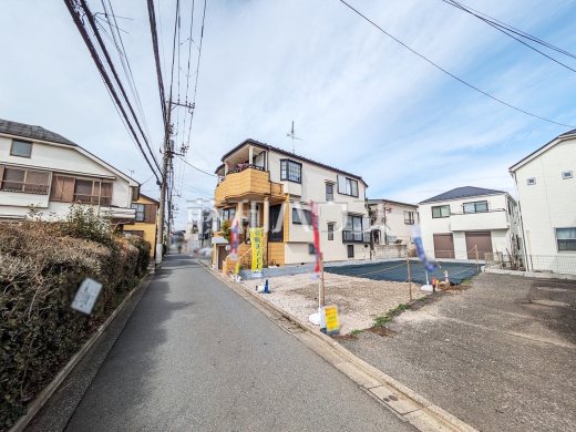 接道状況および現場風景　【練馬区大泉学園町５丁目】