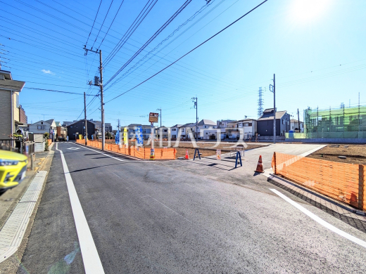 接道状況および現場風景　【国立市東３丁目】