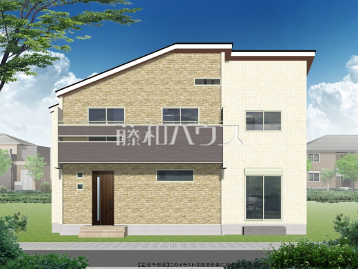 7号棟　完成予想図（外観）　【国立市谷保】